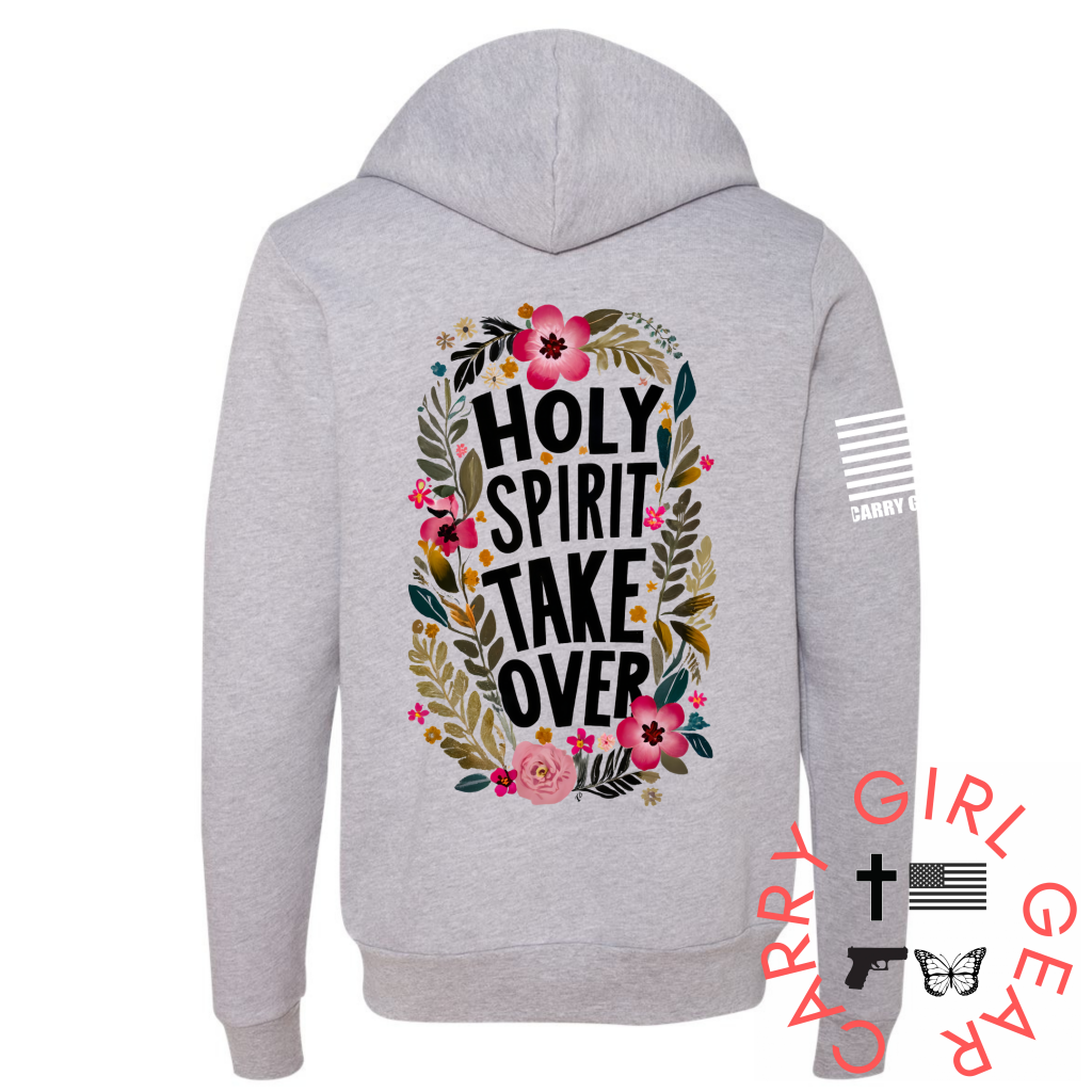 HOLY SPIRIT Zippered Hoodie