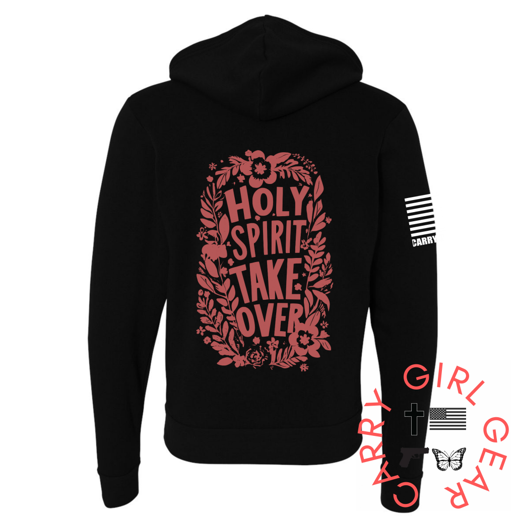 HOLY SPIRIT Zippered Hoodie