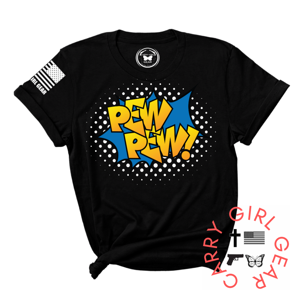 pew-comic-tee-xs-black-unisex-cut-cgg-perfect-354.png